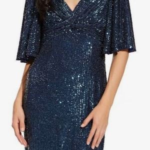 NWT Adrianna Papell Women's Sequined Dress NWT